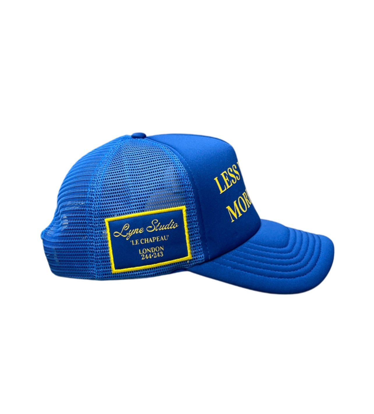 Less Worry More Faith Royal Blue hat